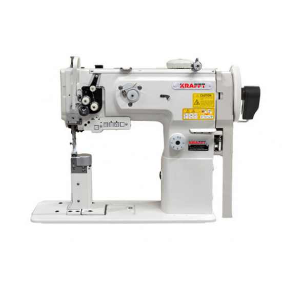 Автоматическая промышленная швейная машина KF-1710D-7 одноигольная колонковая  челночного стежка с тройным транспортом