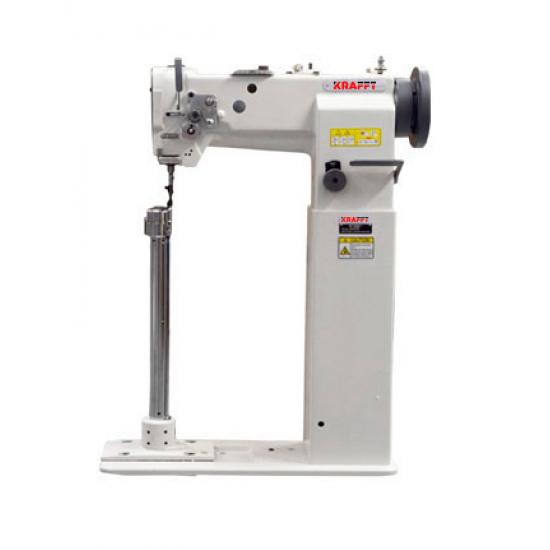 Промышленная швейная  одноигольная колонковая машина KF-8365 челночного стежка с тройным продвижением и приподнятой колонкой