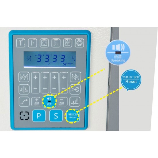 ромышленная швейная машина-автомат  JACK S5-92 одноигольная колонковая  челночного стежка с тройным транспортом