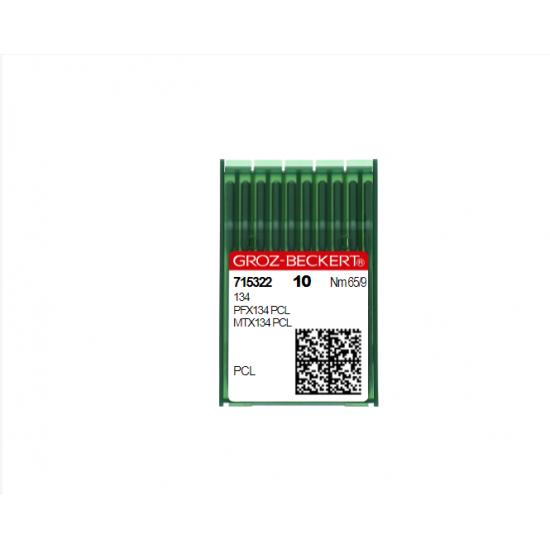 Иглы швейные промышленные Groz-Beckert 134 PCL  для стачивающих машин (для кожи)