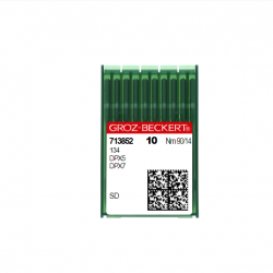 Иглы швейные промышленные Groz-Beckert 134/DPX5/135X5/135X7 SD  для стачивающих машин (для кожи)