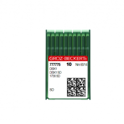 Иглы швейные промышленные Groz-Beckert DBX1 SD для стачивающих машин (для кожи)