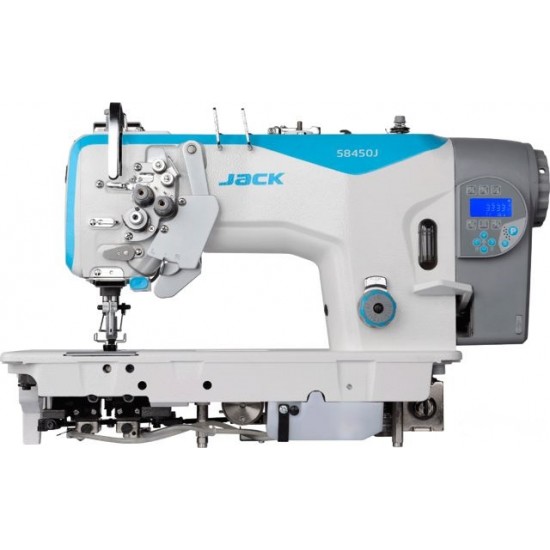 Промышленная двухигольная швейная машина Jack JK-58450J-405 с двойным транспортом