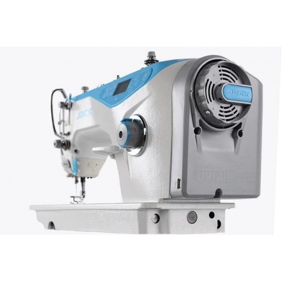 Промышленная одноигольная швейная машина автомат  JACK JK-A4-7H с увеличенным стежком для тяжелых тканей
