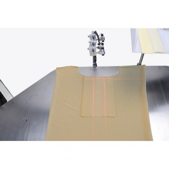 Швейный автомат JACK JK-T5878-58B для заготовки планки на футболку "поло" 