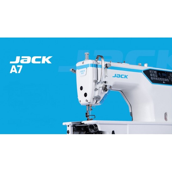 Промышленная швейная одноигольная машина JK-A7 с электронным продвижением