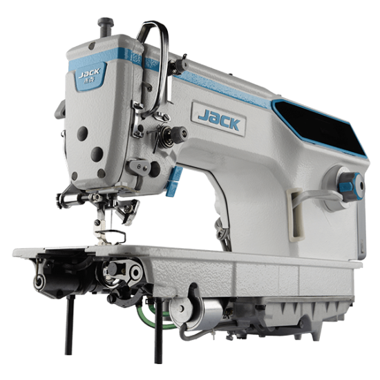Промышленная швейная одноигольная машина JACK JK-A6FH автоматическая с двойным транспортом