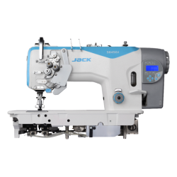 Промышленная двухигольная швейная машина Jack JK-58420B-003 с двойным транспортом