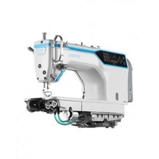 Промышленная одноигольная швейная машина Jack JK-A4F-DH для тяжелых тканей