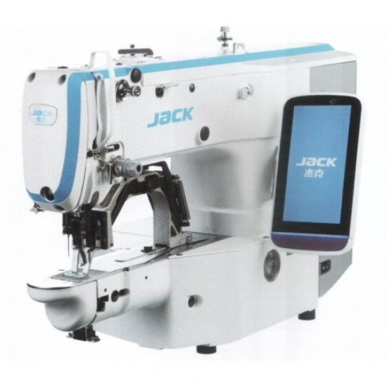 ПРОМЫШЛЕННАЯ ЗАКРЕПОЧНАЯ ШВЕЙНАЯ МАШИНА JACK JK-T1900GSK-D (стандартный стол)