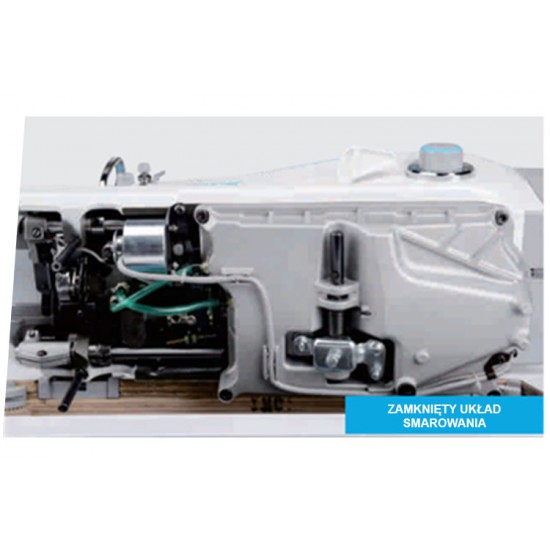 Промышленная швейная одноигольная машина JACK JK-A6FH автоматическая с двойным транспортом