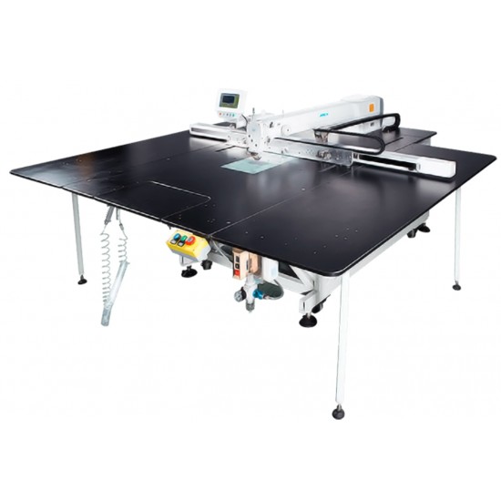 Промышленная швейная машина- автомат Jack MS-100A-95STYX-F11AF13 с лазером и полем шитья: 1400х950 мм