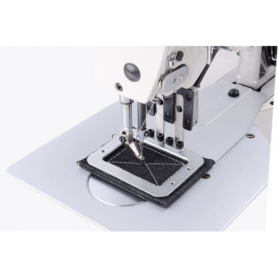 ПРОМЫШЛЕННАЯ ЗАКРЕПОЧНАЯ ШВЕЙНАЯ МАШИНА JACK JK-T1900GSK-D (стандартный стол)