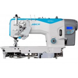 Промышленная двухигольная швейная машина Jack JK-58750J-405 с двойным транспортом и отключением игл