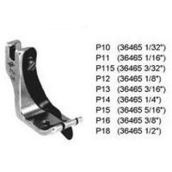 Лапка P-10  для отделочных строчек 