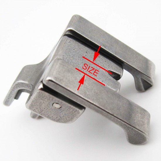 Лапка CD для отделочных строчек с двойным компенсатором подпружиненная