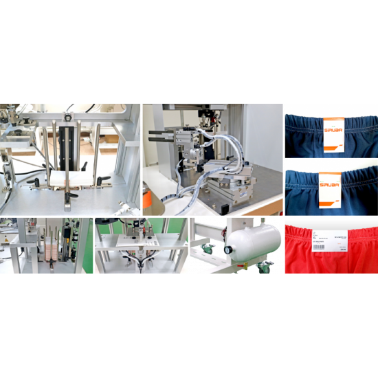 Автоматическая швейная машина SiRUBA ASP-PTA101 для пришивания этикеток