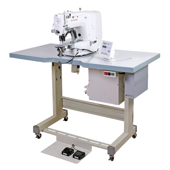 Автоматическая закрепочная машина  SIRUBA ASP-SFS100A с обрезкой цепочки нитей