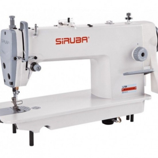 Промышленная швейная машина SIRUBA L720-Н1 одноигольная стачивающая (китайский стол) 