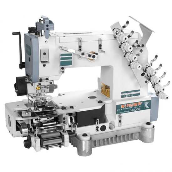 Швейная машина SIRUBA VC008-04095P/VWL/FH многоигольная цепного стежка