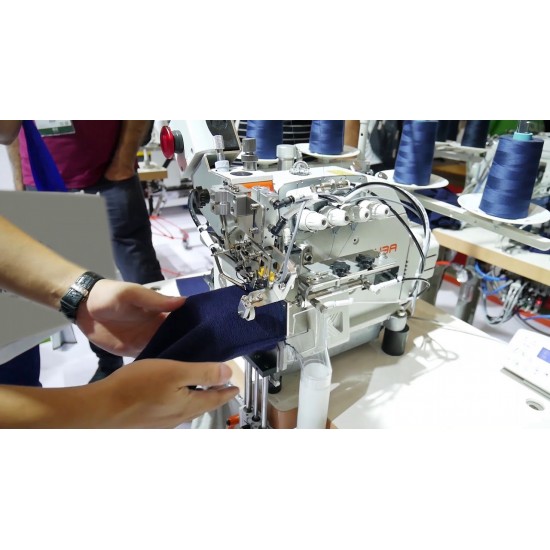 Автоматическая швейная машина SIRUBA ASK-ASM100 для притачивания манжет рукава