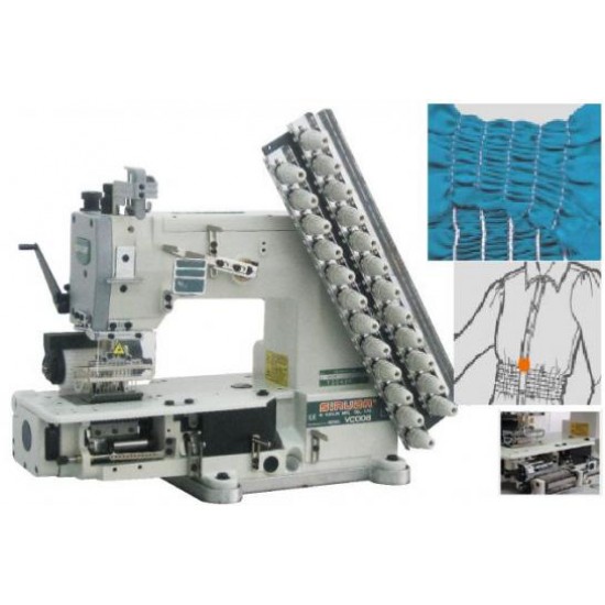  Швейная машина SIRUBA VC008-12064P/VSM  многоигольная цепного стежка