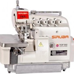 Промышленный оверлок SIRUBA 747L-514M7-23/BK четырехниточный с закрепкой строчки Промышленный оверлок SIRUBA 747L-514M7-23/BK четырехниточный с закрепкой строчки
