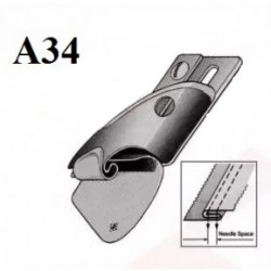 Приспособление  A34 (шов в замок) для двухигольной машины Приспособление  A34 (шов в замок) для двухигольной машины
