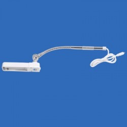 Светильник светодиодный HM-27TS полугибкий, без вилки, на стол машины Светильник светодиодный HM-27TS полугибкий, без вилки, на стол машины