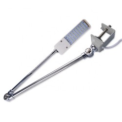 Светильник светодиодный HM-98TS полугибкий, без вилки, на стол машины Светильник светодиодный HM-98TS полугибкий, без вилки, на стол машины